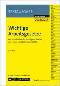 Abbildung von: Wichtige Arbeitsgesetze - NWB