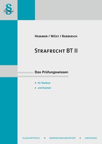 Enlarge image Cover: Skript Strafrecht BT II - Hemmer-Wüst