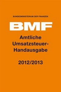 Abbildung von: Amtliche Umsatzsteuer-Handausgabe 2013/2014 - Boorberg