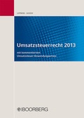 Cover: Umsatzsteuerrecht 2013 - Boorberg