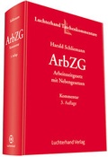 Cover: ArbZG - Luchterhand