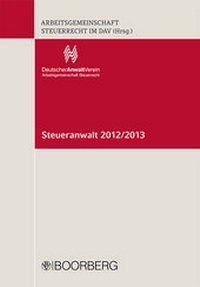 Abbildung von: Steueranwalt 2012/2013 - Boorberg