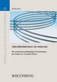 Abbildung von: "Streifenfahrten" im Internet - Boorberg