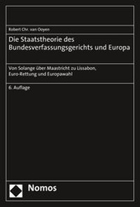 Abbildung von: Die Staatstheorie des Bundesverfassungsgerichts und Europa - Nomos