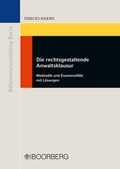 Cover: Die rechtsgestaltende Anwaltsklausur - Boorberg