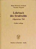 Cover: Lehrbuch des Strafrechts. - Duncker & Humblot