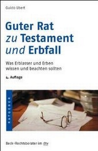 Abbildung von: Guter Rat zu Testament und Erbfall - dtv