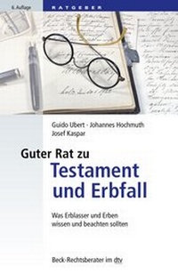Abbildung von: Guter Rat zu Testament und Erbfall - dtv