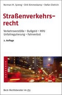 Abbildung von: Straßenverkehrsrecht - dtv