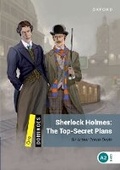 Cover: Dominoes: Level 1: Sherlock Holmes: The Top-Secret Plans Audio Pack - Oxford University Press
