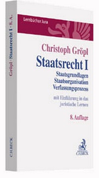 Abbildung von: Staatsrecht I - C.H.BECK