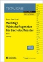 Bild: Wichtige Wirtschaftsgesetze für Bachelor/Master, Band 1 - NWB