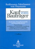 Cover: Kauf vom Bautr&auml;ger - Otto Schmidt Verlag