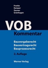 Enlarge image Cover: VOB-Kommentar - Werner
