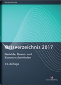 Abbildung von: Ortsverzeichnis 2017 - Deutscher Anwaltverlag
