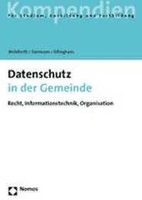 Abbildung von: Datenschutz in der Gemeinde - Nomos