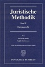 Cover: Juristische Methodik - Duncker & Humblot
