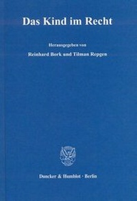 Abbildung von: Das Kind im Recht - Duncker & Humblot