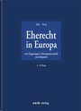 Cover: Eherecht in Europa - Zerb