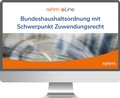 Abbildung von: Bundeshaushaltsordnung (BHO) - online - Rehm