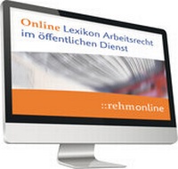 Abbildung von: Lexikon Arbeitsrecht im öffentlichen Dienst - Rehm