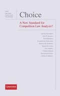 Cover: Choice - A New Standard for Competition Law Analysis? - Institute of Competition Law