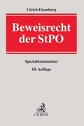Bild: Beweisrecht der StPO - C.H.BECK