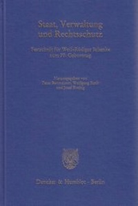 Abbildung von: Staat, Verwaltung und Rechtsschutz - Duncker & Humblot