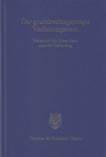 Cover: Der grundrechtsgepr&auml;gte Verfassungsstaat - Duncker & Humblot