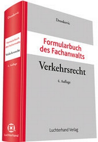 Bild vergrößern Bild: Formularbuch des Fachanwalts Verkehrsrecht - Luchterhand