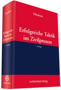 Abbildung von: Erfolgreiche Taktik im Zivilprozess - Luchterhand