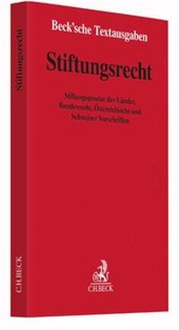 Abbildung von: Stiftungsrecht - C.H.BECK