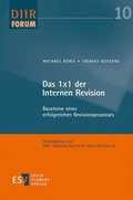 Cover: Das 1x1 der Internen Revision - Erich Schmidt Verlag