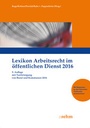 Bild: Lexikon Arbeitsrecht im öffentlichen Dienst 2016 - Rehm