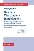 Cover: Das neue Wertpapierhandelsrecht - C.H.BECK