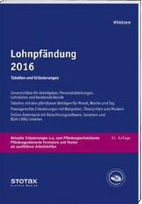 Abbildung von: Lohnpfändung 2016 - Stollfuß