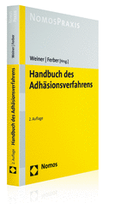 Cover: Handbuch des Adh&auml;sionsverfahrens - Nomos