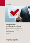 Cover: Steuerberaterverg&uuml;tungsverordnung - Boorberg
