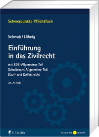 Abbildung von: Einführung in das Zivilrecht - C.F. Müller