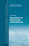 Cover: Risssch&auml;den an Mauerwerkskonstruktionen. - Fraunhofer IRB Verlag