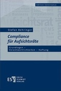 Cover: Compliance f&uuml;r Aufsichtsr&auml;te - Erich Schmidt Verlag