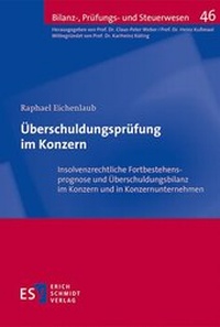 Abbildung von: Überschuldungsprüfung im Konzern - Erich Schmidt Verlag