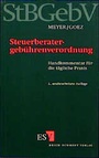 Bild: Steuerberatergebührenverordnung - Erich Schmidt Verlag