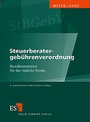 Bild: Steuerberatergebührenverordnung - Erich Schmidt Verlag
