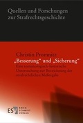 Bild: "Besserung" und "Sicherung" - Erich Schmidt Verlag