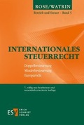 Cover: Internationales Steuerrecht - Erich Schmidt Verlag