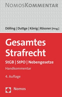 Enlarge image Cover: Gesamtes Strafrecht - Nomos