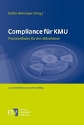 Cover: Compliance f&uuml;r KMU - Erich Schmidt Verlag