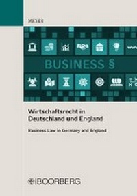 Abbildung von: Wirtschaftsrecht in Deutschland und England - Boorberg