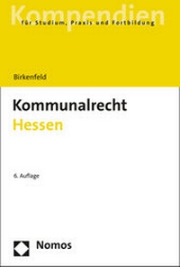 Abbildung von: Kommunalrecht Hessen - Nomos